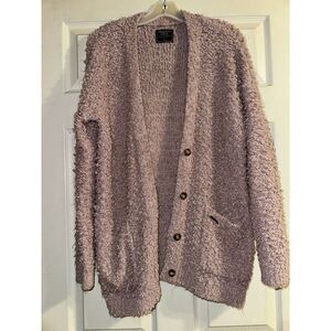Abercrombie‎ And Fitch Fuzzy Cardigan Small